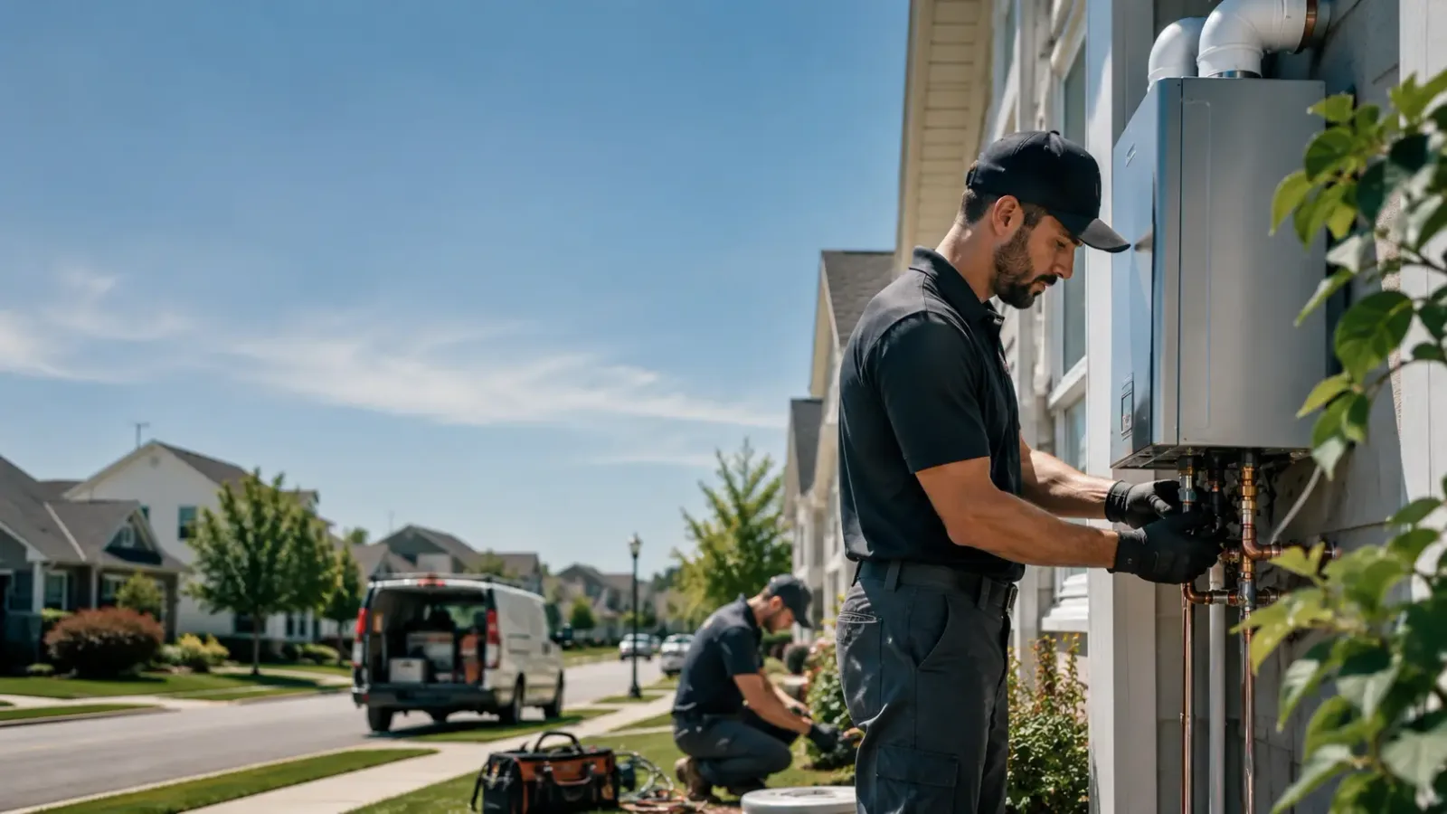 Tankless Water Heater Installation in Datto, AR